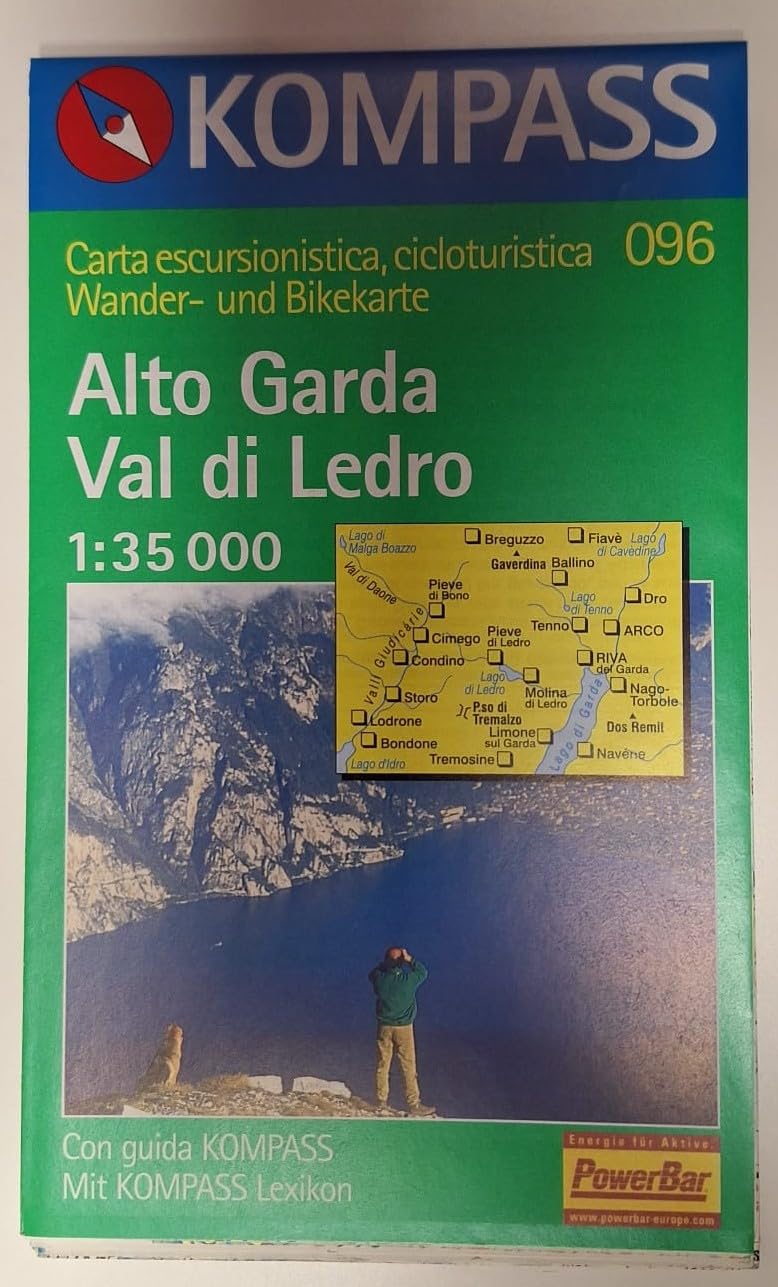 096: Alto Garda - Val Di Ledro 1:35, 000 book