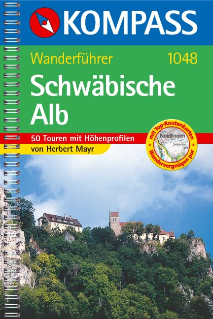 Schwäbische Alb: Wanderführer mit Tourenkarten, Höhenprofilen und Wandertipps (KOMPASS Wanderführer, Band 1048) Leisure, Home & Garden