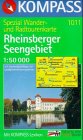 Kompass Karten, Rheinsberger Seengebiet: Mit Kurzführer und Radwegen. 1:50000 (KOMPASS Wanderkarte) Leisure, Home & Garden