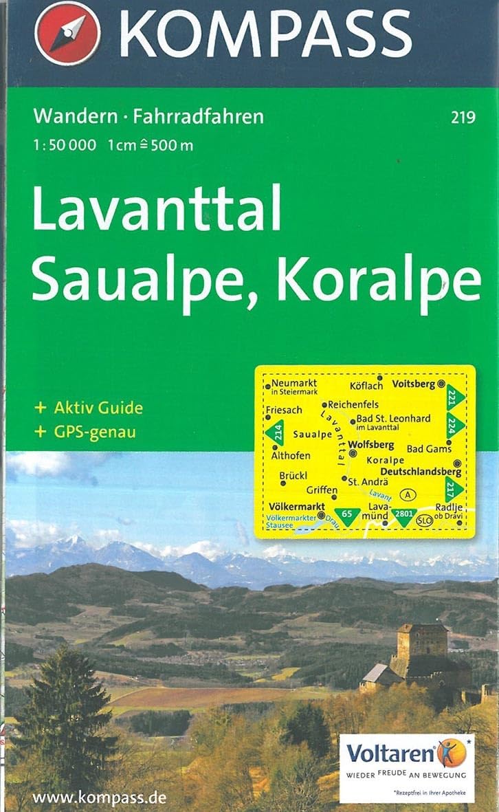 Lavanttal / Saualpe / Koralpe 1 : 50 000 Leisure, Home & Garden