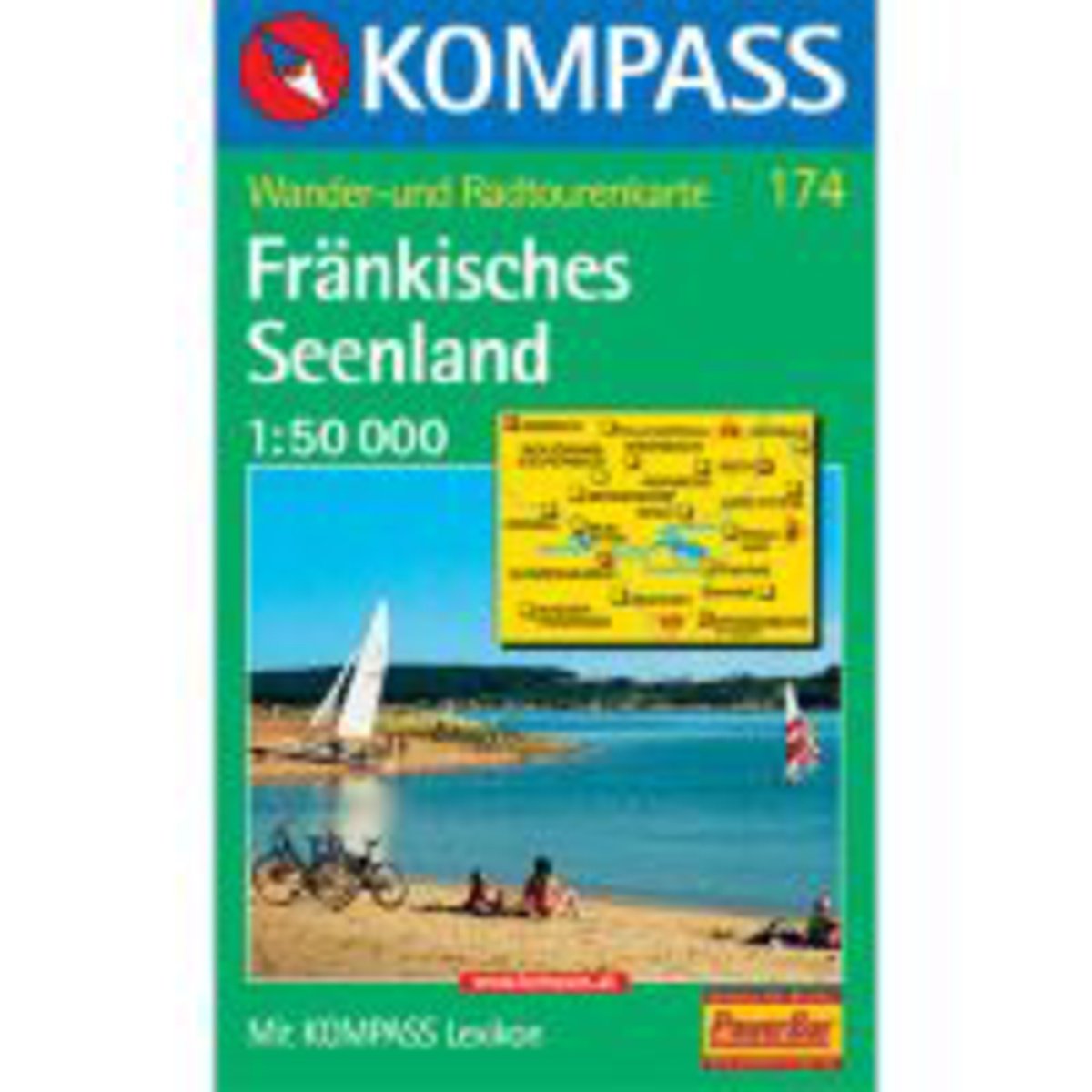 Fränkisches Seenland 1 : 50 000 Leisure, Home & Garden