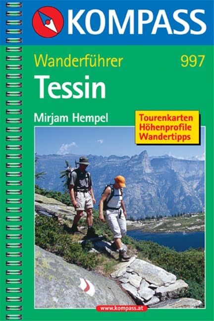 Tessin: Wanderführer mit Tourenkarten, Höhenprofilen und Wandertipps (KOMPASS Wanderführer, Band 997) Leisure, Home & Garden