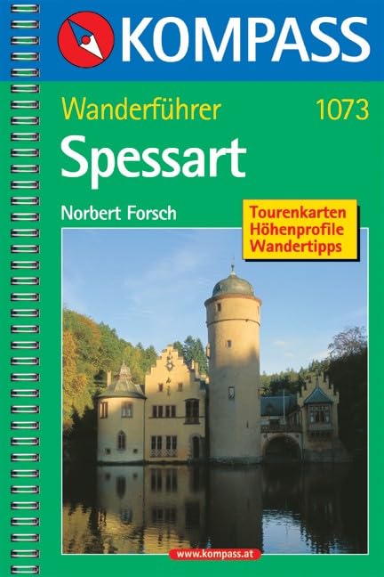 Spessart: Wanderführer mit Tourenkarten, Höhenprofilen und Wandertipps (KOMPASS Wanderführer, Band 1073) Leisure, Home & Garden
