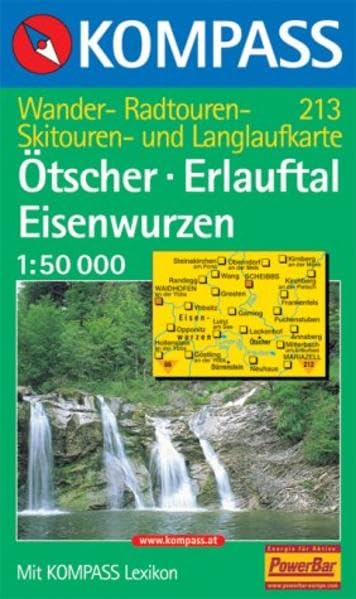 Kompass Karten, Ötscher, Erlauftal, Eisenwurzen: Mit Kurzführer und Radwegen. 1:50000 (KOMPASS Wanderkarte) Geology & Geography