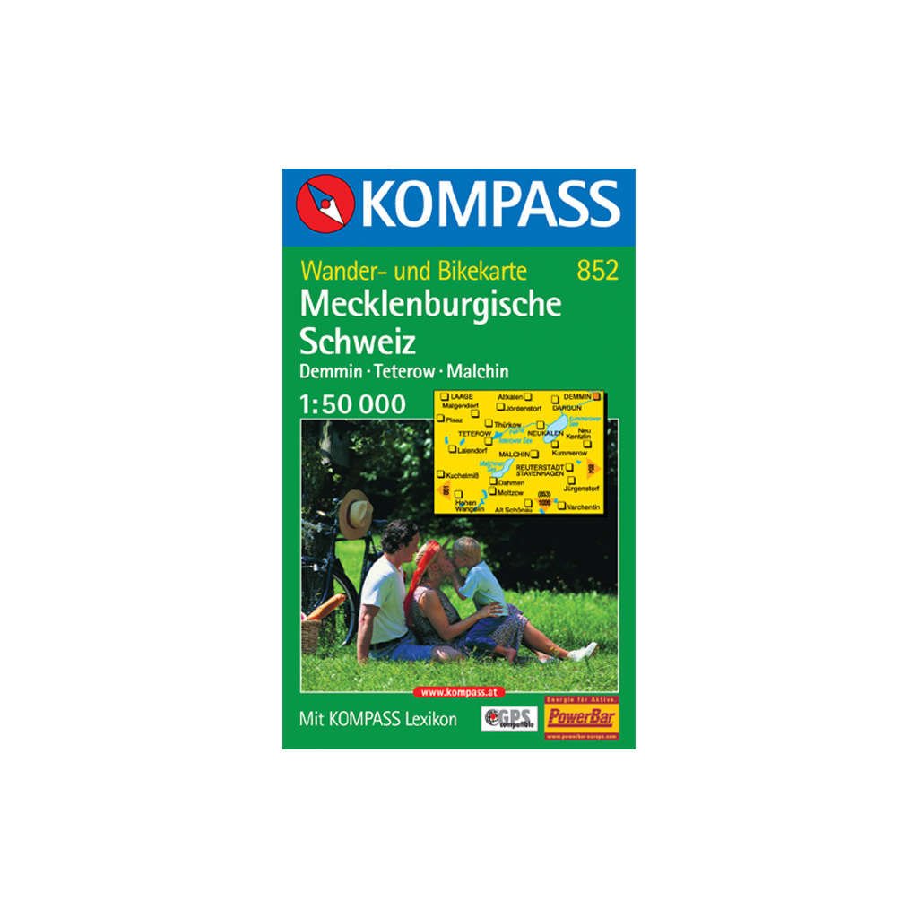 Mecklenburgische Schweiz: 1:50.000. Wander- und Bikekarte + Lexikon. Demmin, Teterow, Malchin. GPS-genau Leisure, Home & Garden