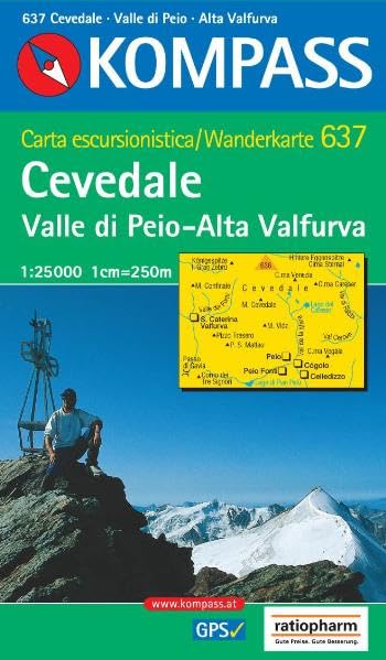Cevedale, Valle di Peio, Alta Valfurva: Wandern. GPS-genau. 1:25.000 Leisure, Home & Garden