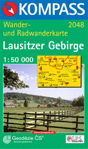 Lausitzer Gebirge (CZ): Wanderkarte mit Kurzführer und Radrouten. GPS-geeignet. 1:50000 (KOMPASS Wanderkarte, Band 2048) Leisure, Home & Garden