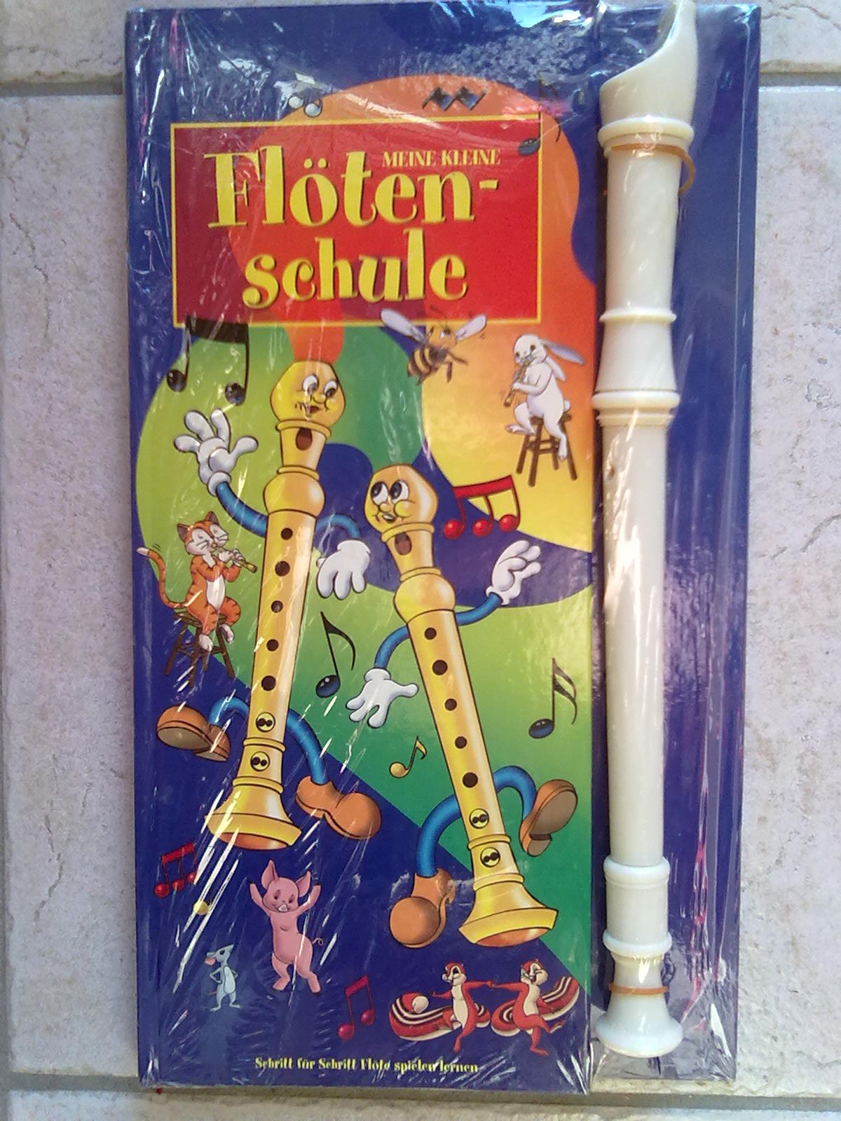 Meine kleine Flötenschule: Schritt für Schritt Flöte spielen lernen Sheet Music