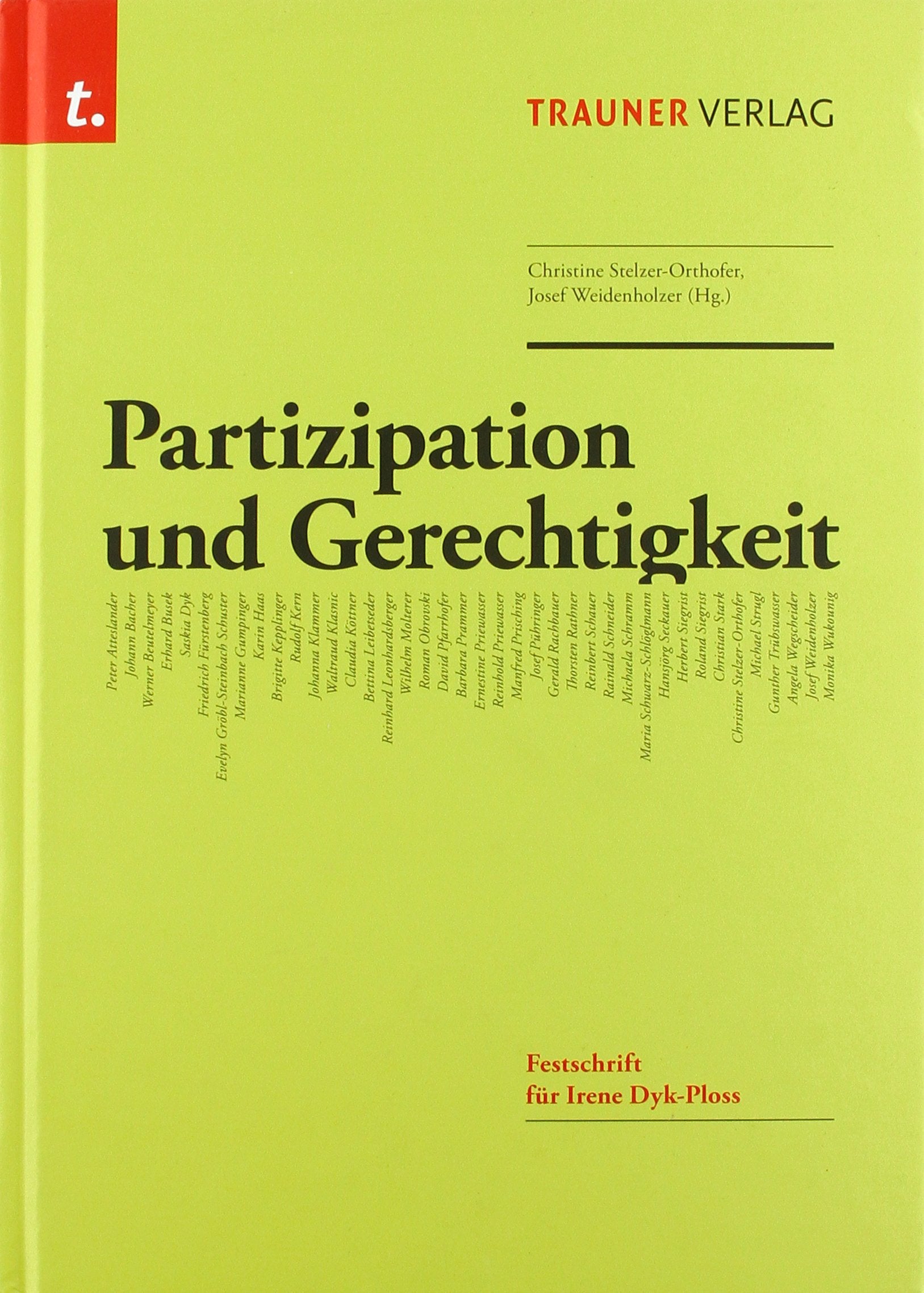 Partizipation und Gerechtigkeit Law