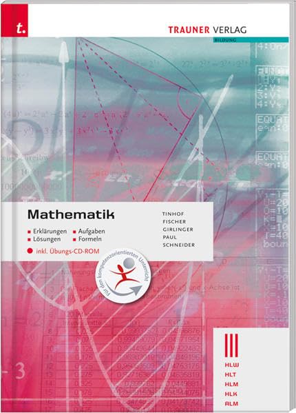 Mathematik III HLW/HLT/HLM/HLK/ALM inkl. Übungs-CD-ROM Study Guides