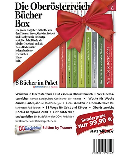 Die Oberösterreich Bücher Box, OÖNachrichten Edition by TRAUNER Cooking & Enjoying