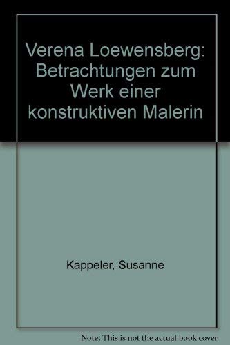 Verena Loewensberg. Betrachtung zum Werk einer konstruktiven Malerin book