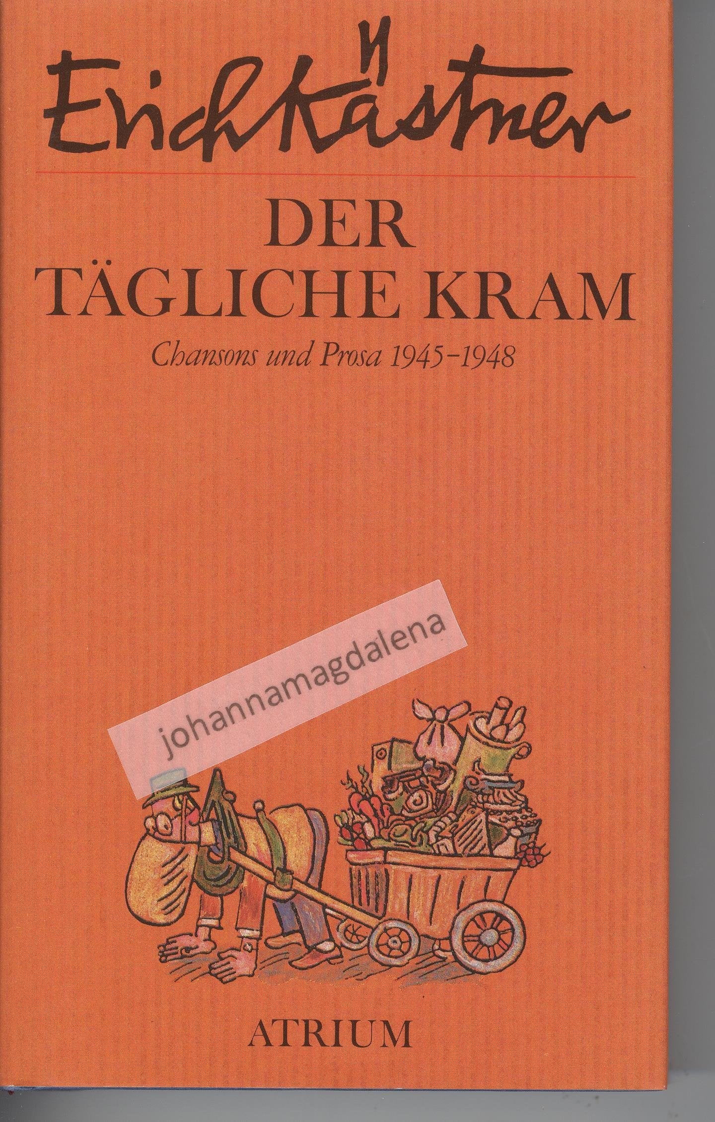 Der tägliche Kram Contemporary literature Books