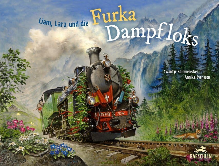 Liam, Lara und die Furka-Dampfloks: Bilderbuch Novels & Short Stories