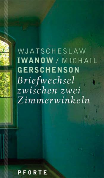 Briefwechsel zwischen zwei Zimmerwinkeln Philosophy