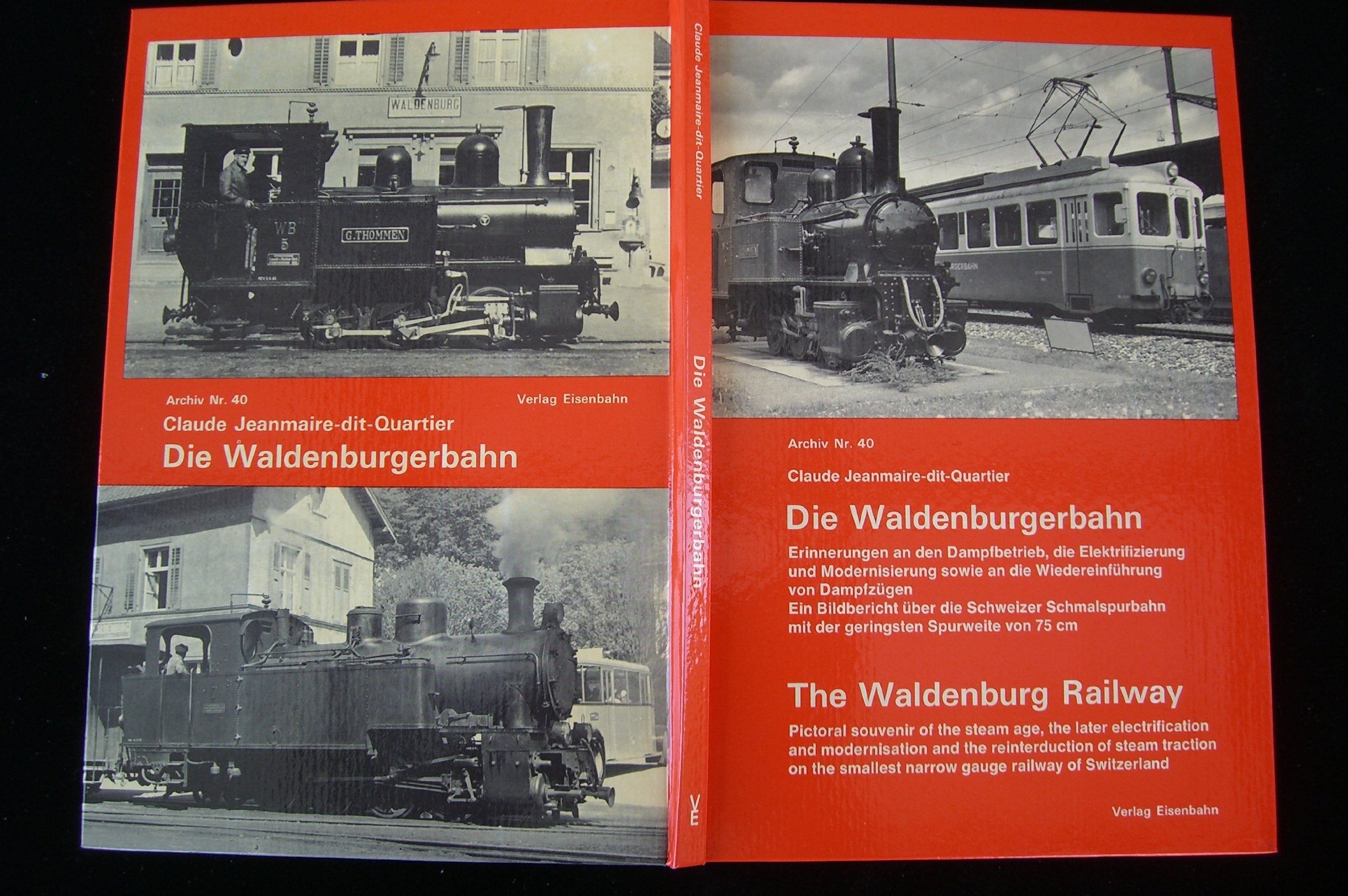 Die Waldenburgerbahn. Schmalspur 75 cm Business & Technology