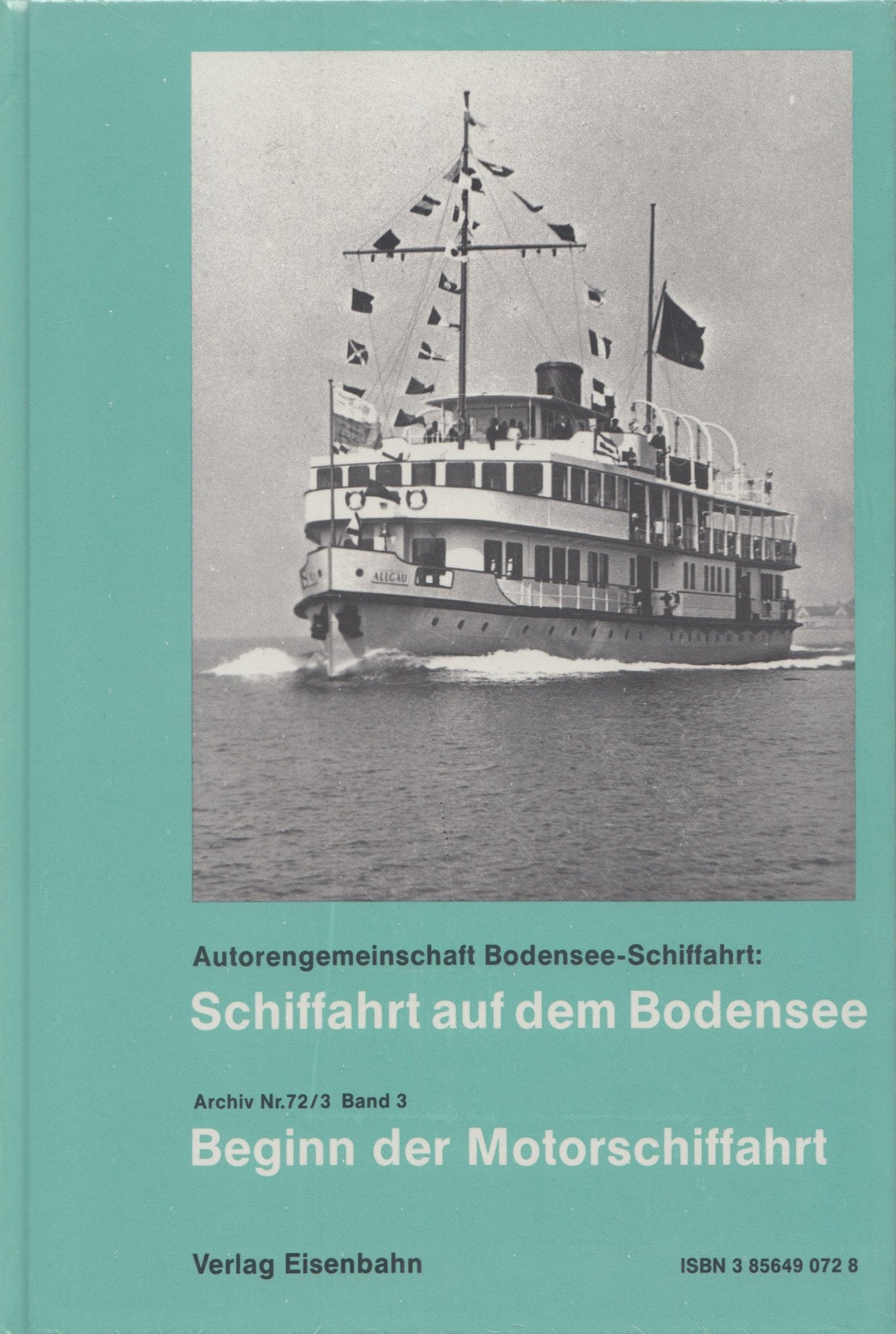Schiffahrt auf dem Bodensee. Beginn der Motorschifffahrt Books