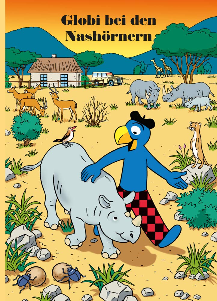 Globi bei den Nashörnern: Band 75 (Globi Klassik) Children's books