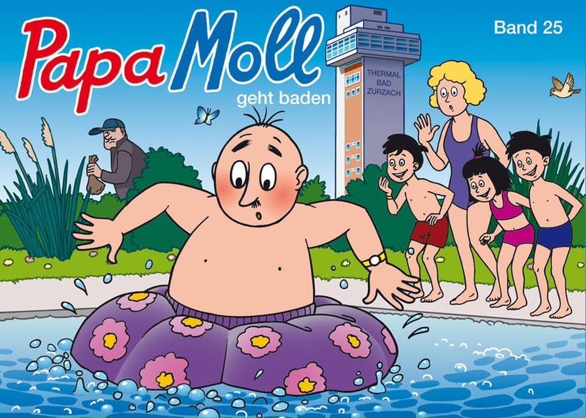 Papa Moll geht baden: Band 25 Children's books