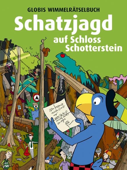 Globis Wimmelrätselbuch 2. Schatzjagd auf Schloss Schotterstein Non-fiction