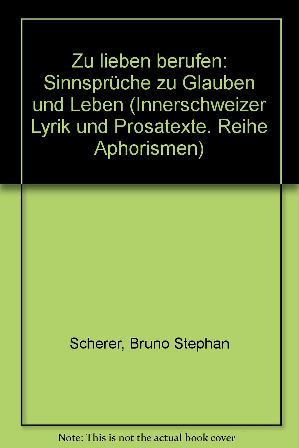 Zu lieben berufen Books