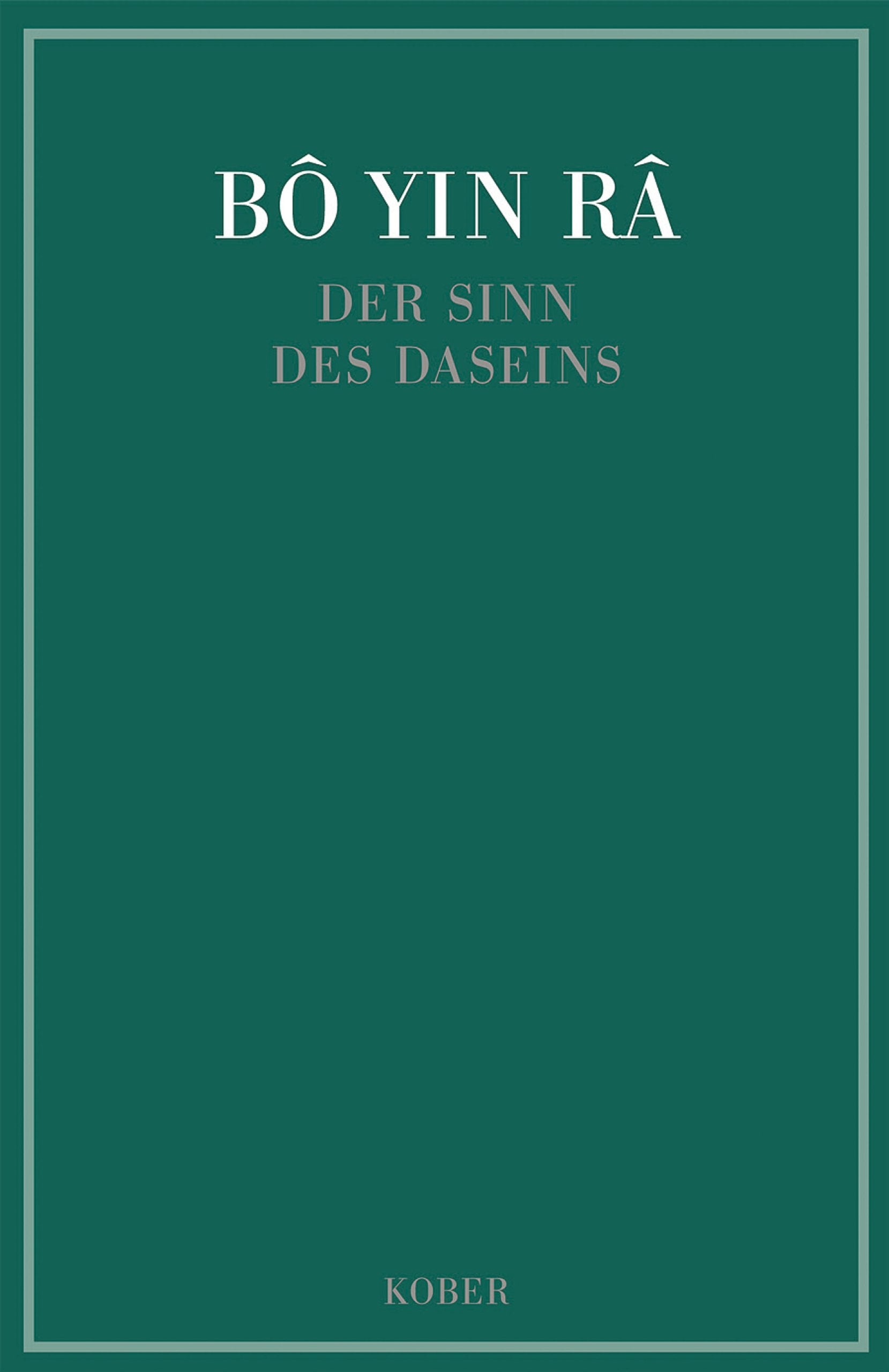Der Sinn des Daseins Religion & Esotericism