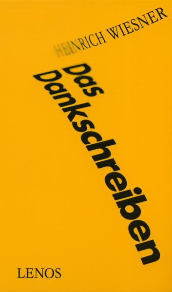 Das Dankschreiben: Roman Contemporary literature
