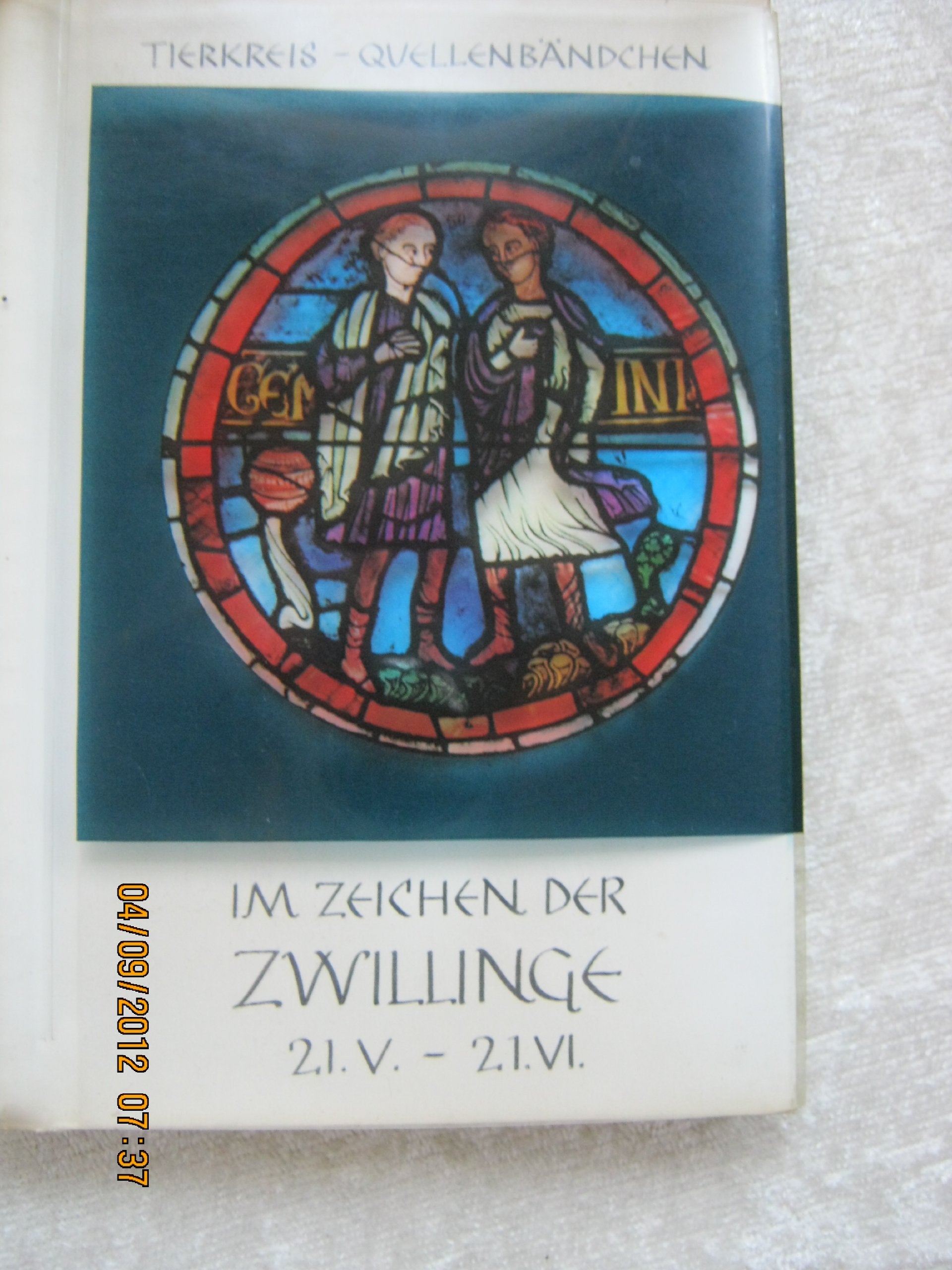 Tierkreis Quellenbändchen, Bd.3, Im Zeichen der Zwillinge Religion & Esotericism