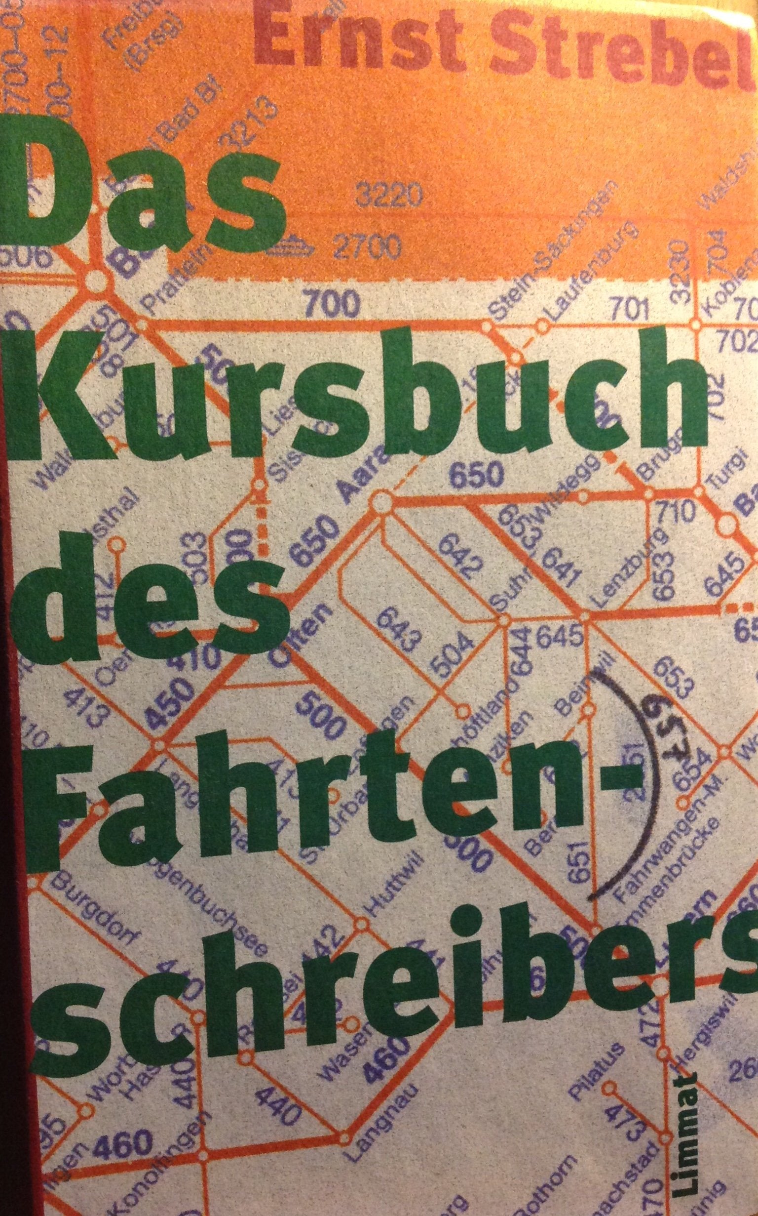 Das Kursbuch des Fahrtenschreibers Contemporary literature