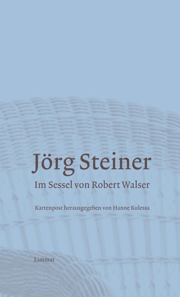 Im Sessel von Robert Walser Contemporary literature Books