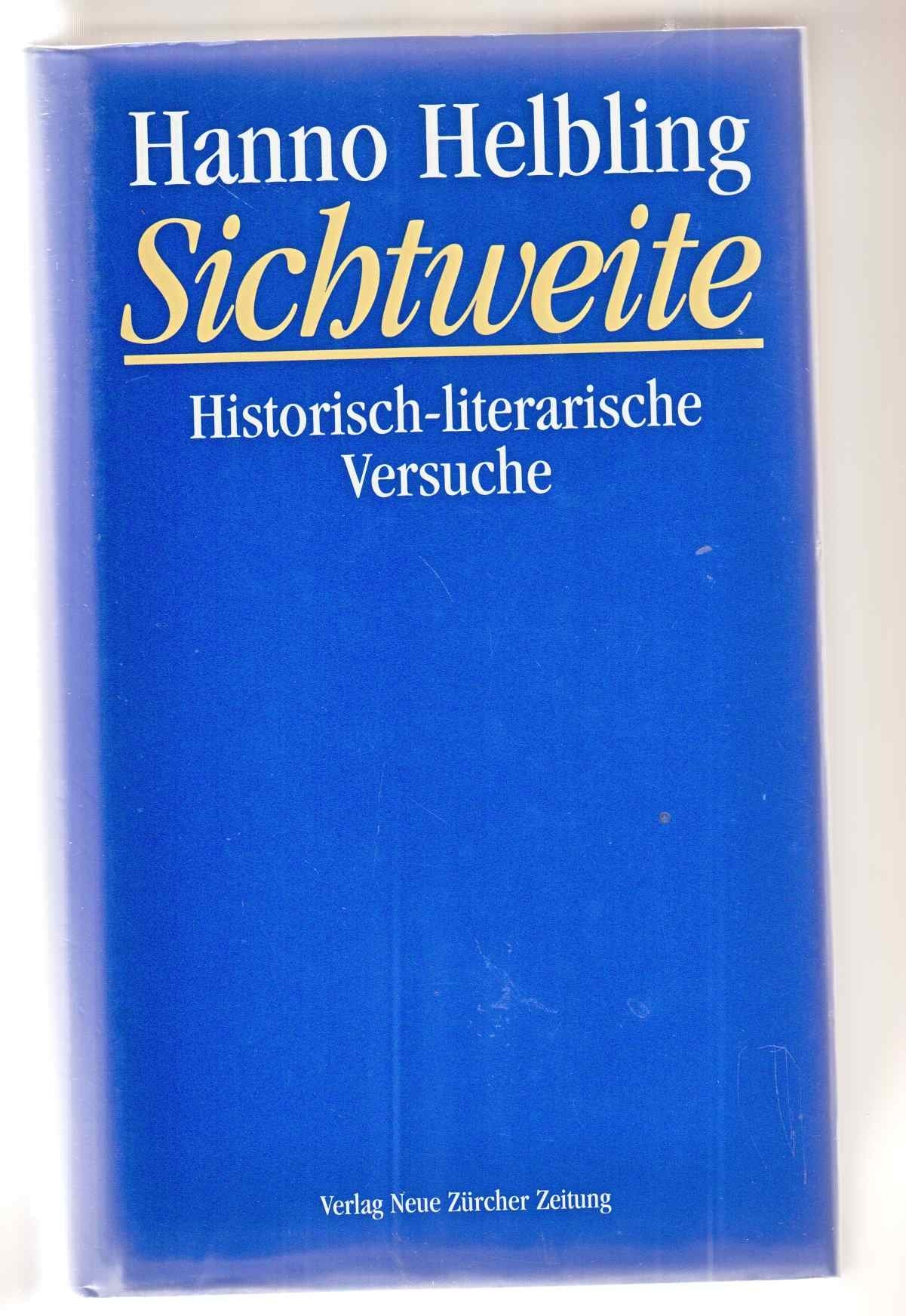 Sichtweite: Historisch-literarische Versuche Books