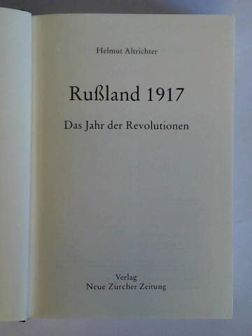 Russland 1917: Das Jahr der Revolution Books