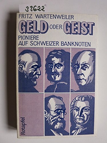 Geld oder Geist (Pioniere auf schweizer Banknoten) Business, Finance & Career