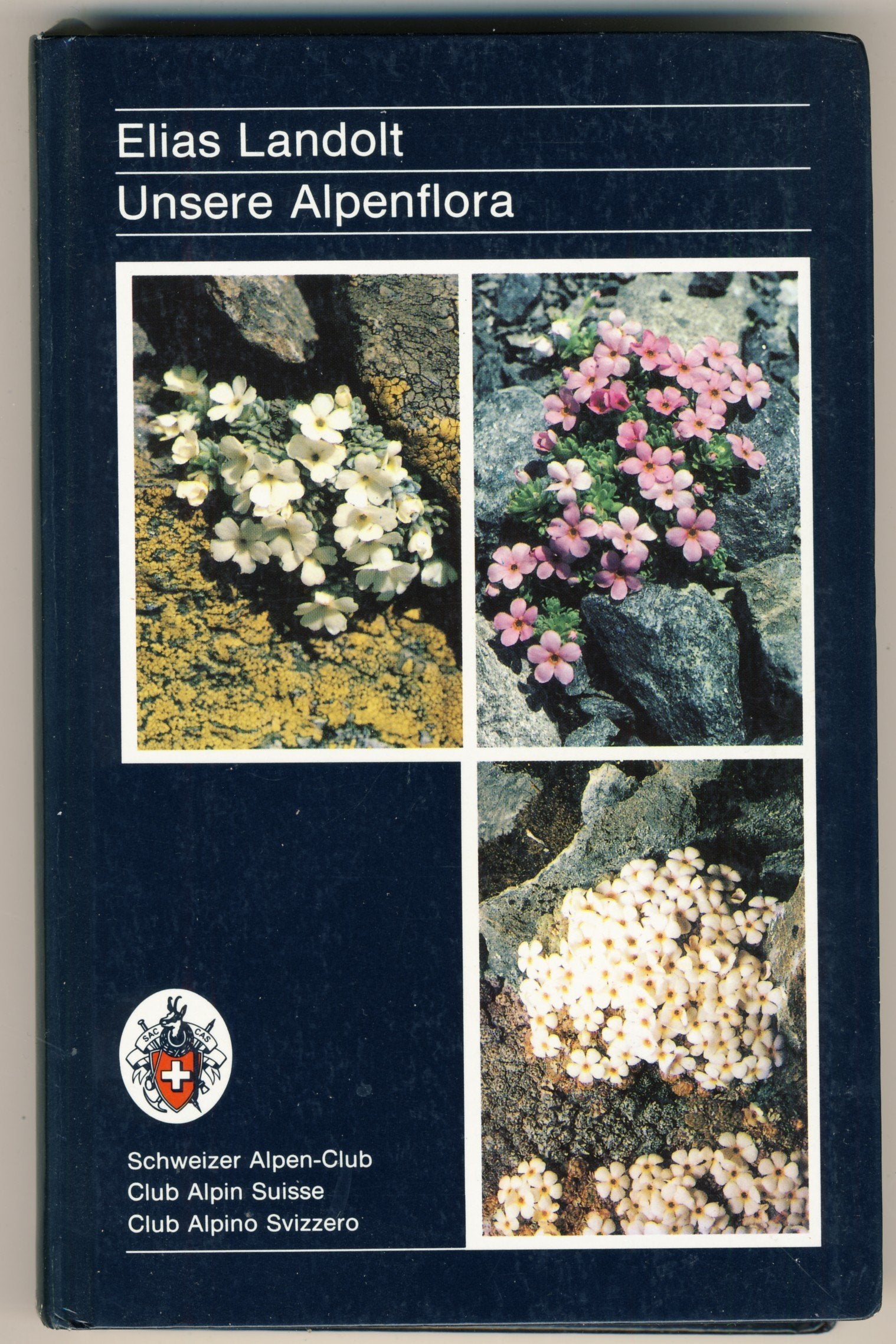 UNSERE ALPENFLORA (ELIAS LANDOLT) ING book