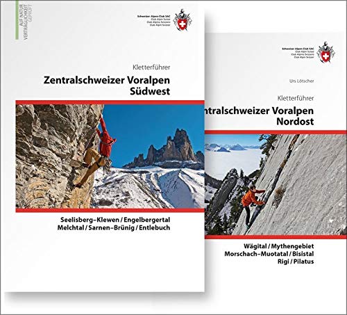Zentralschweizer Voralpen im Multipack: Band 1: Südwest, Band 2: Nordost, Kletterführer Travel