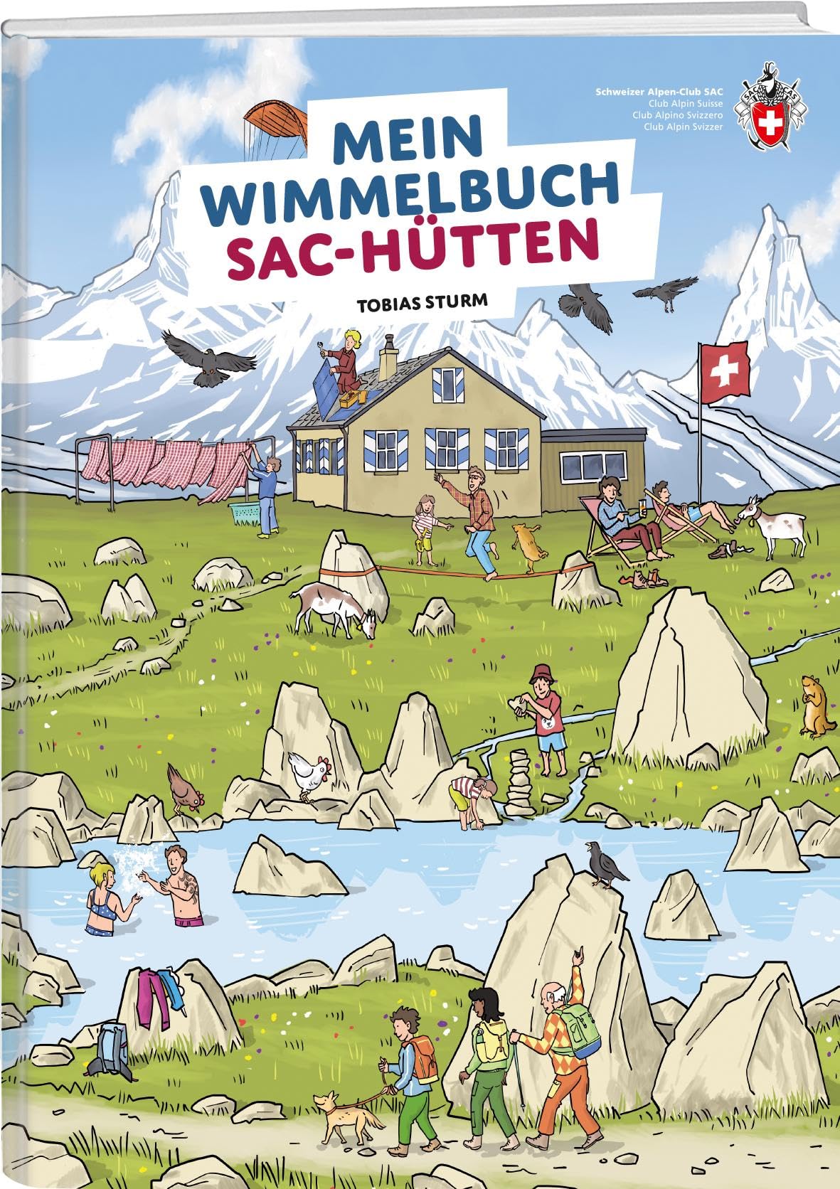 Mein Wimmelbuch SAC-Hütte Contemporary literature