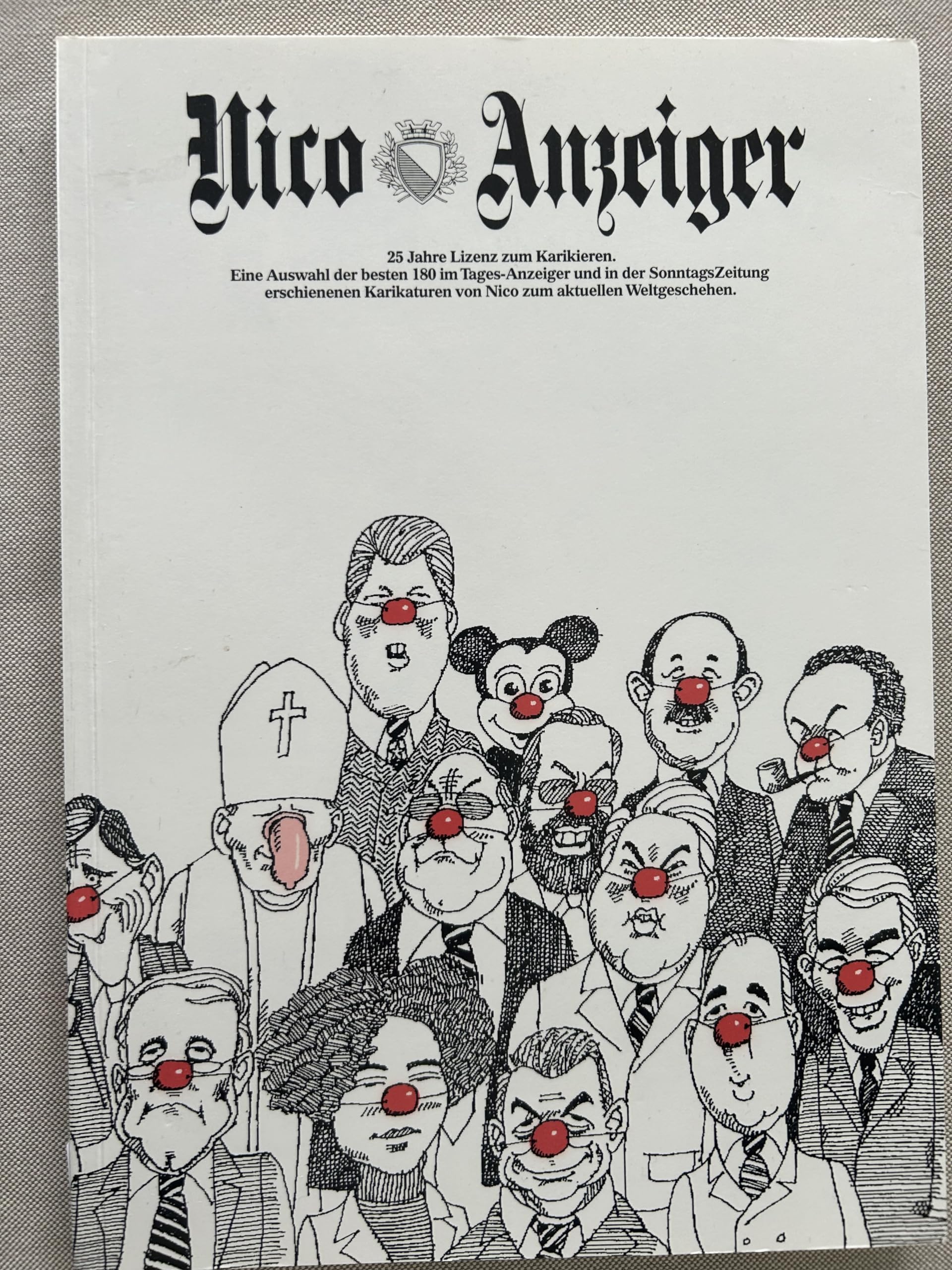 Nico-Anzeiger: 25 Jahre Lizenz zum Karikieren Books