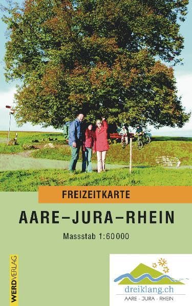 Freizeitkarte Aare - Jura - Rhein 1 : 60 000. Reisen und Ausflüge leicht gemacht: Massstab 1 : 60'000 Leisure, Home & Garden