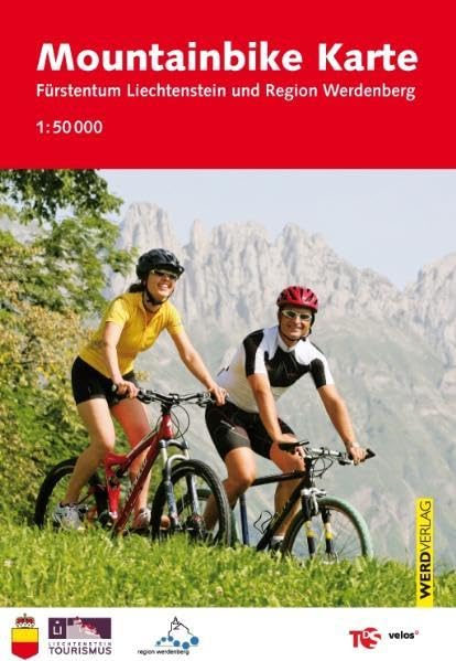 Mountainbike Karte Fürstentum Liechtenstein und Region Werdenberg 1 : 50 000 Leisure, Home & Garden