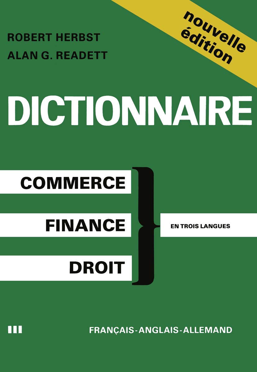 Dictionaire DES Terms Commerciaux Financiers Et Juridiques book