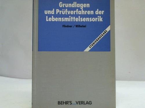 Grundlagen und Prüfverfahren der Lebensmittelsensorik Books