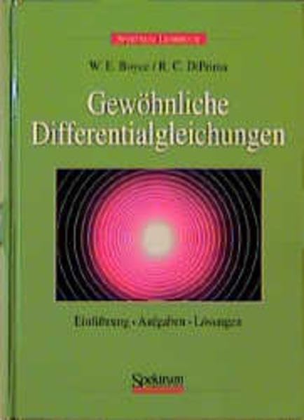 Gewöhnliche Differentialgleichungen: Einführung, Aufgaben, Lösungen (German Edition) book