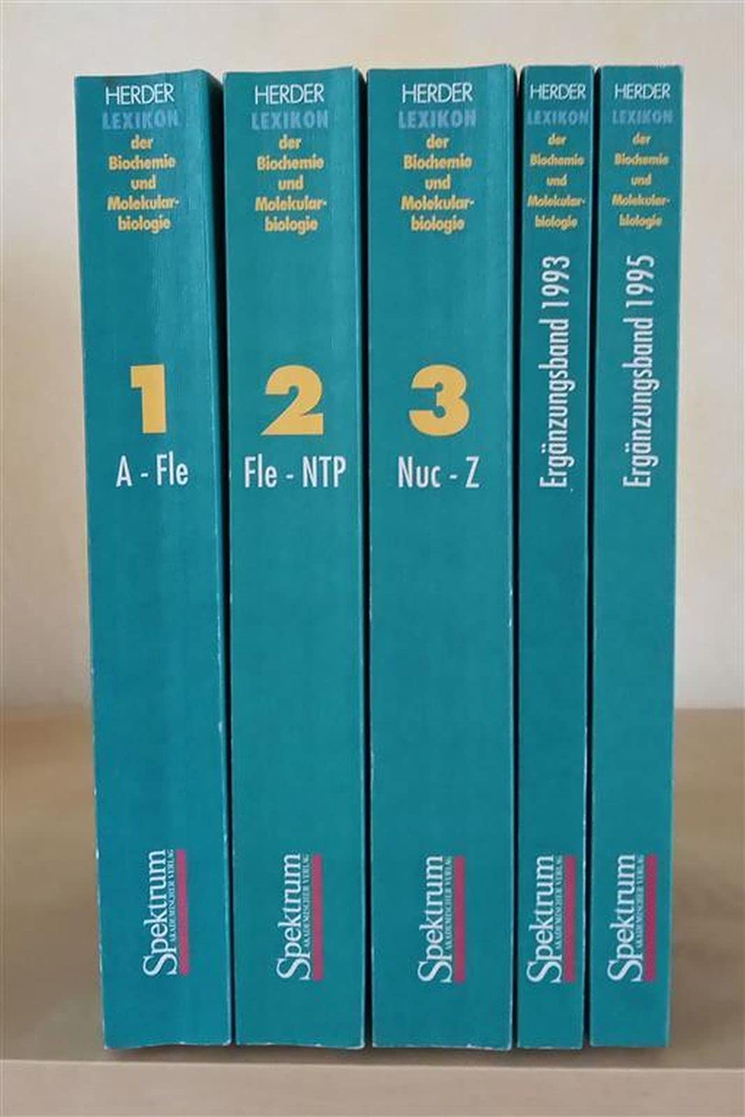 Lexikon der Biochemie und Molekularbiologie: Ergänzungsband 1995 A - Z Law