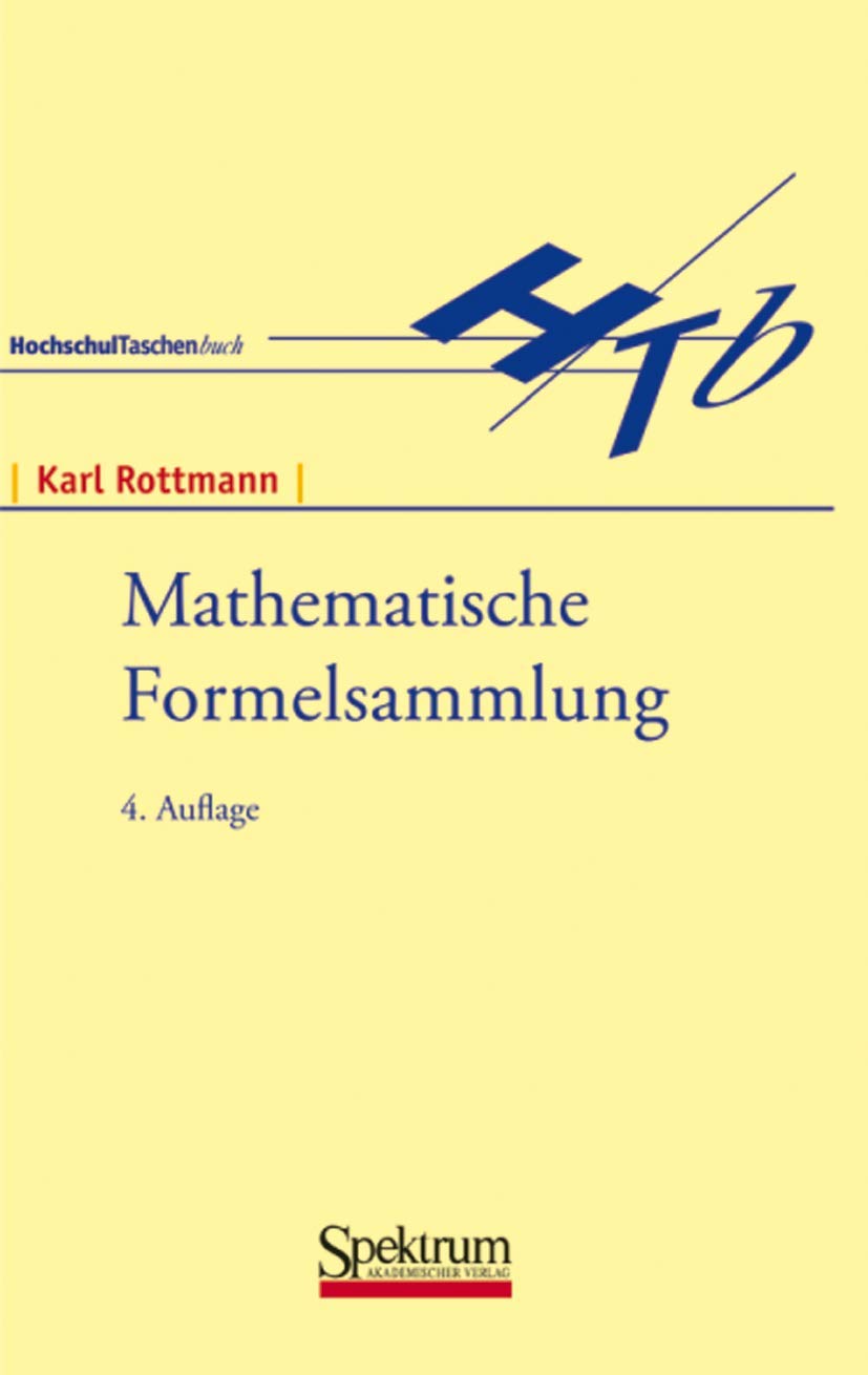 Product Image: Mathematische Formelsammlung