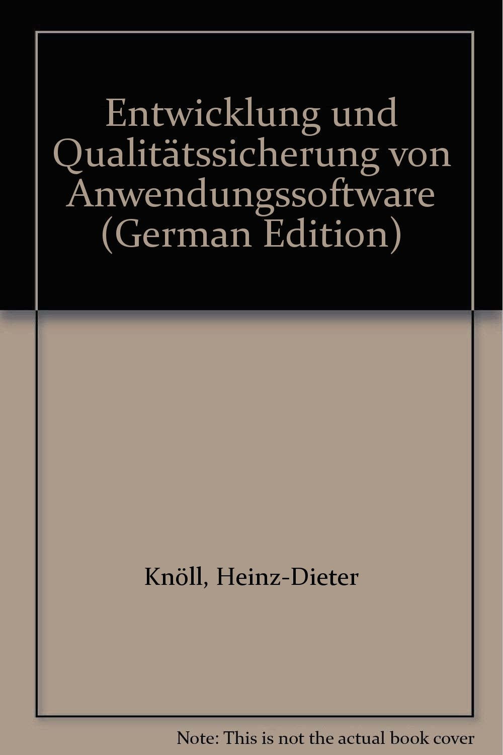 Entwicklung und Qualitätssicherung von Anwendungssoftware Law