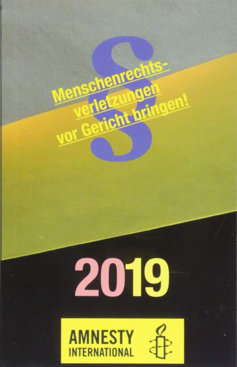 Amnesty International 2019: Taschenbuch: Taschenkalender Law
