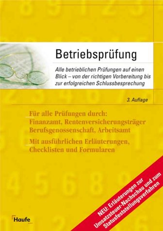 Betriebsprüfung Legal advice
