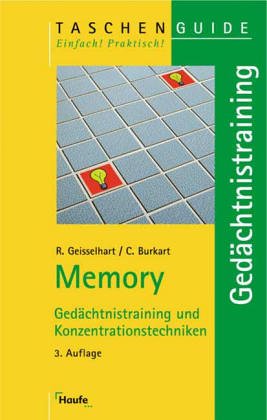 Product Image: Memory. Gedächtnistraining und Konzentrationstechniken. (STS-TaschenGuide)