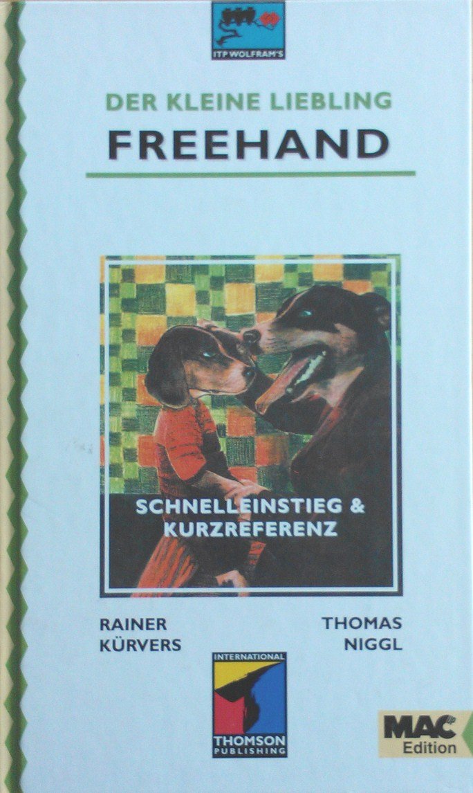 Der kleine Liebling zu FreeHand 5 für den Macintosh Books