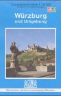 Topographische Sonderkarten Bayern. Sonderblattschnitte auf der Grundlage der amtlichen topographischen Karten, meist grössere Kartenformate mit ... Karten Bayern, Bl.13, Würzburg und Umgebung Maps & Plans